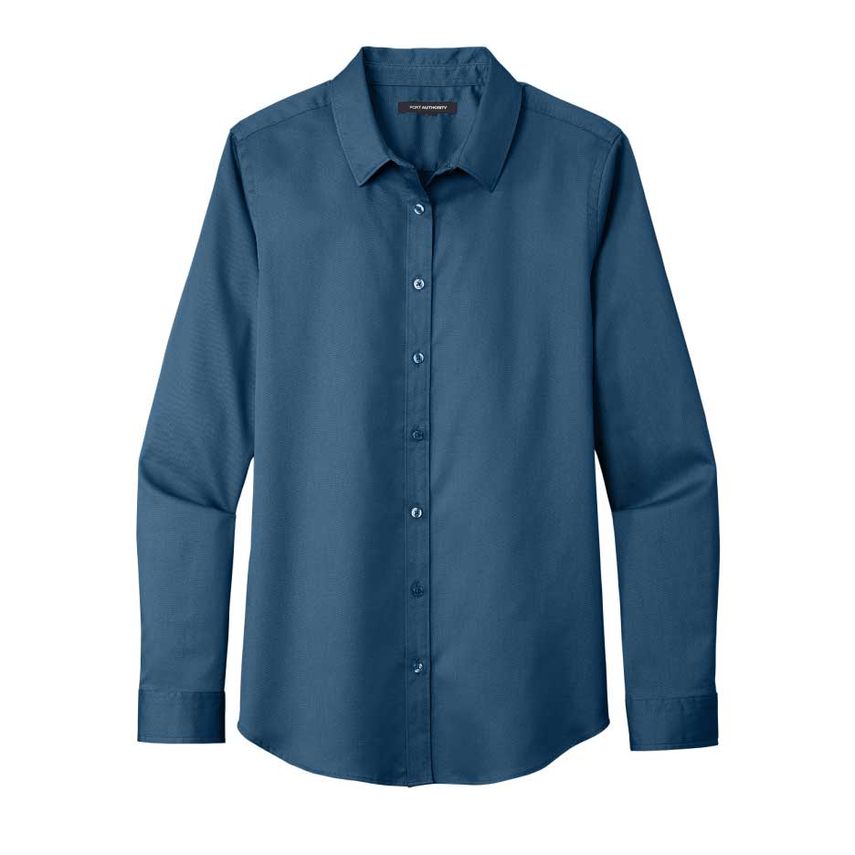 Port Authority Women's Long Sleeve Button Down Shirt - Image 5